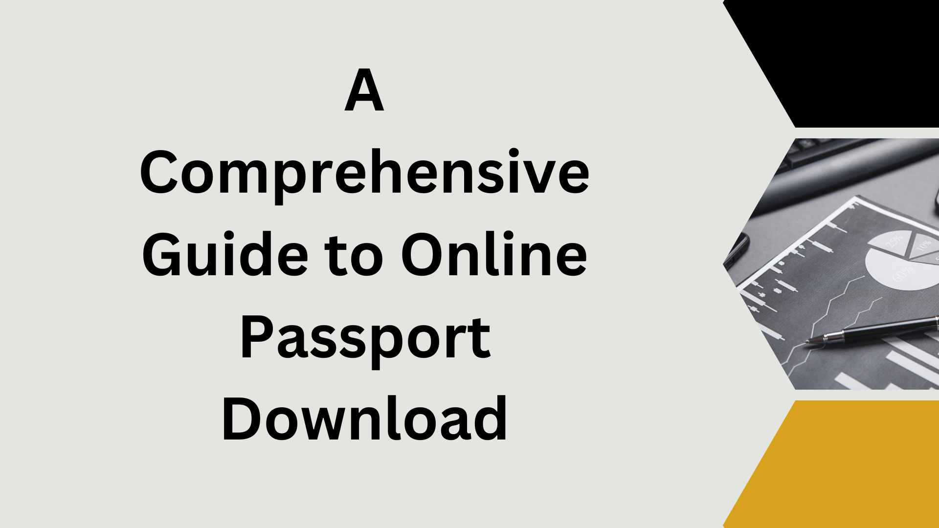 A Comprehensive Guide to Online Passport Download