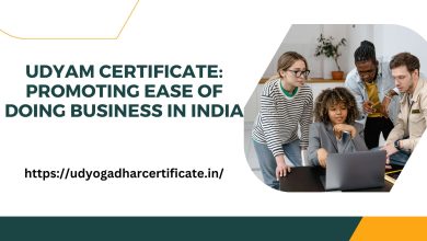 Udyam Certificate: Promoting Ease of Doing Business in India