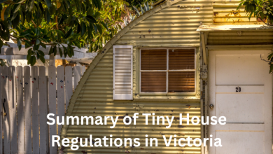 Summary of Tiny House Regulations in Victoria